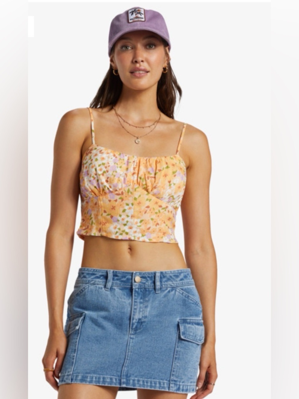 * NWOT* Billabong | So Simple Crop Cami Top